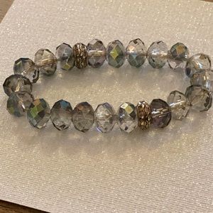 💫 iridescent glass bracelet 💫